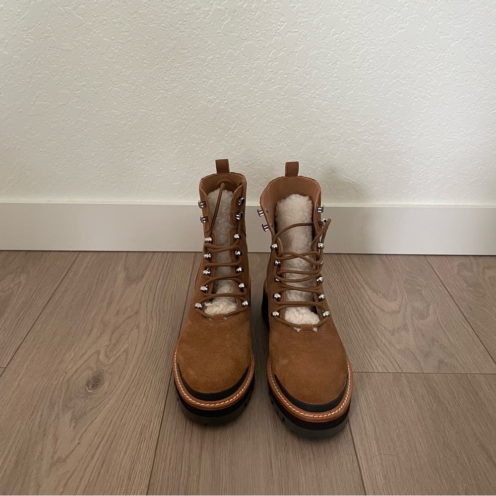 MARC FISHER LIZZIE LUGSOLE ANKLE BOOT